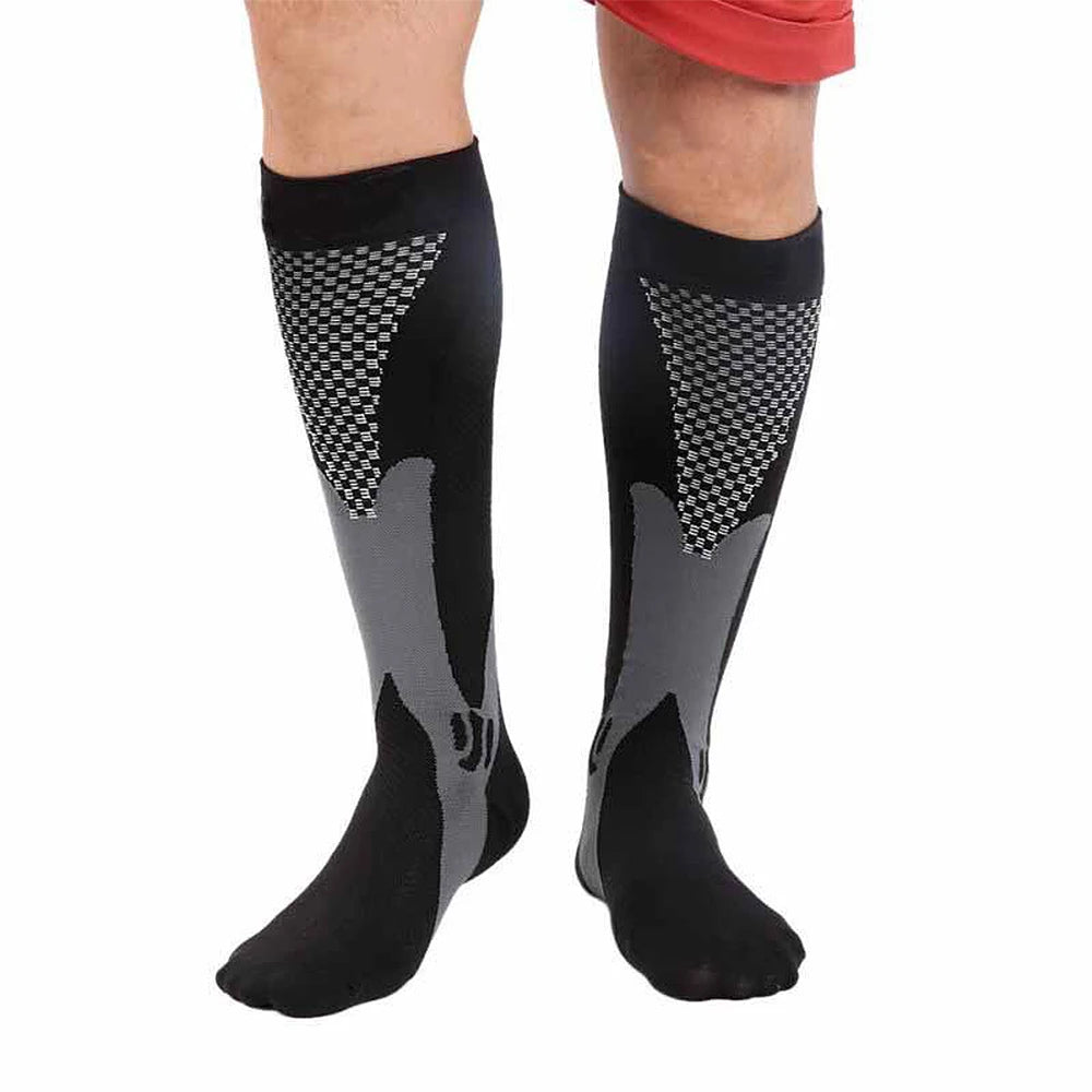 BraceTop 1 Pair Sports Stockings Compression Golf Sport Socks Medical Nursing Stockings Prevent Varicose Veins Socks Rugby Socks